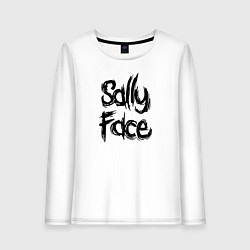 Лонгслив хлопковый женский SALLY FACE, цвет: белый