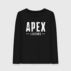 Лонгслив хлопковый женский Apex Legends, цвет: черный