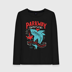 Лонгслив хлопковый женский Parkway Drive: Unbreakable, цвет: черный