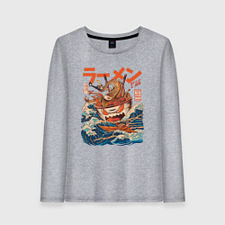 Женский лонгслив Great Ramen: Kanagawa