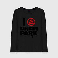 Женский лонгслив I love Linkin Park