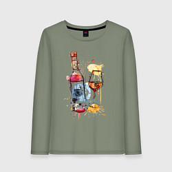 Женский лонгслив Винишко