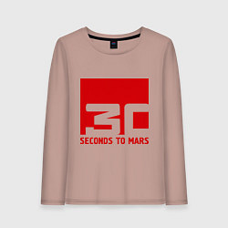 Женский лонгслив 30 seconds to mars