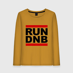 Женский лонгслив RUN DNB