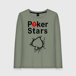 Женский лонгслив Poker Stars