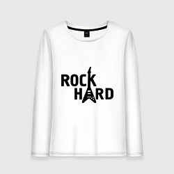 Женский лонгслив Rock hard