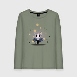 Женский лонгслив Hollow knight Полый рыцарь