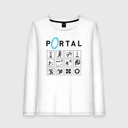 Женский лонгслив PORTAL