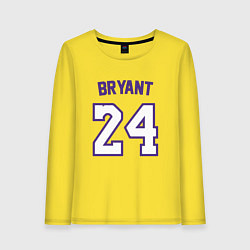 Лонгслив хлопковый женский Bryant 24, цвет: желтый