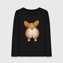 Женский лонгслив Корги