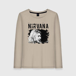 Женский лонгслив NIRVANA