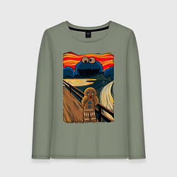 Женский лонгслив КОРЖИК КРИК