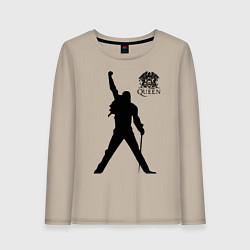 Женский лонгслив Queen двусторонняя