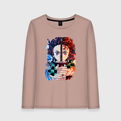 Женский лонгслив KIMETSU NO YAIBA