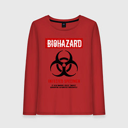 Женский лонгслив Biohazard