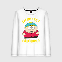 Лонгслив хлопковый женский South Park, Эрик Картман, цвет: белый