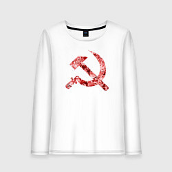 Женский лонгслив Ахегао СССР
