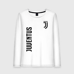 Лонгслив хлопковый женский JUVENTUS, цвет: белый