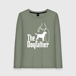 Женский лонгслив The Dogfather - пародия