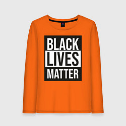 Женский лонгслив BLACK LIVES MATTER