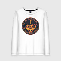 Женский лонгслив Ordo hereticus