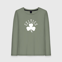 Женский лонгслив Бостон Селтикс