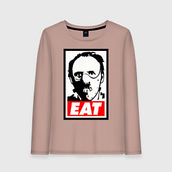 Женский лонгслив Ганнибал Лектор