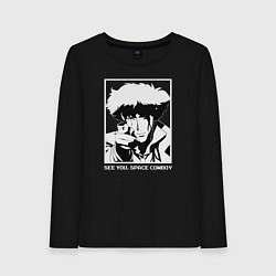 Женский лонгслив Увидимся, космический ковбой