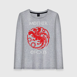 Женский лонгслив Мать Котов