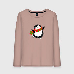 Женский лонгслив ПИНГВИНЁНОК парная