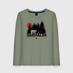 Женский лонгслив Sakhalin forever