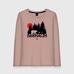 Женский лонгслив Sakhalin forever