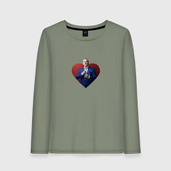 Женский лонгслив Сердце Меладзе