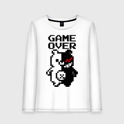 Женский лонгслив MONOKUMA GAME OVER