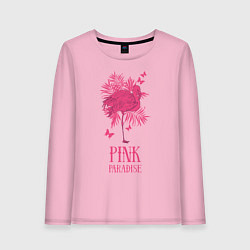 Женский лонгслив Pink paradise