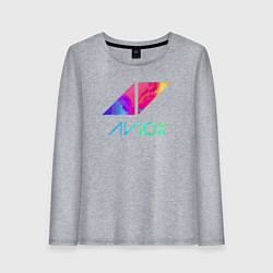 Женский лонгслив AVICII RAIBOW