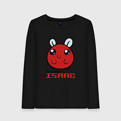 Лонгслив хлопковый женский The binding of isaac Monsters, цвет: черный