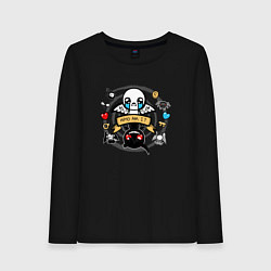 Женский лонгслив THE BINDING OF ISAAC WHO AM I