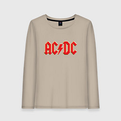 Женский лонгслив ACDC