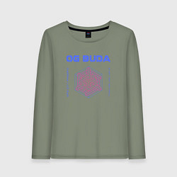 Женский лонгслив OG BUDA ОПГ СИТИ FREERIO SEXY DRILL