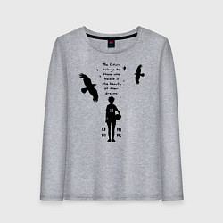 Женский лонгслив Будущее принадлежит тем кто верит в свои мечты Шоё