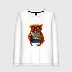 Женский лонгслив Замученный уставший