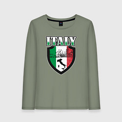 Женский лонгслив Italy Shield