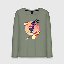 Женский лонгслив Fire Dead Cells