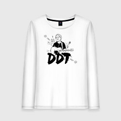 Женский лонгслив DDT Юрий Шевчук