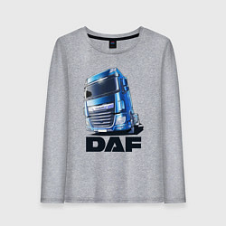 Женский лонгслив Daf Truck