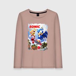 Женский лонгслив SONIC СОНИК Z