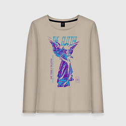 Лонгслив хлопковый женский Angel, цвет: миндальный