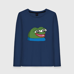 Женский лонгслив Pepe happy Пепе хеппи