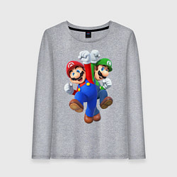 Женский лонгслив Mario Bros